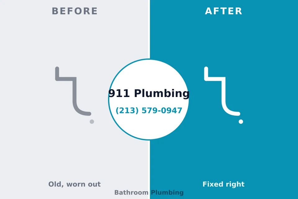 Before and after: plumbing company Stanton, NE